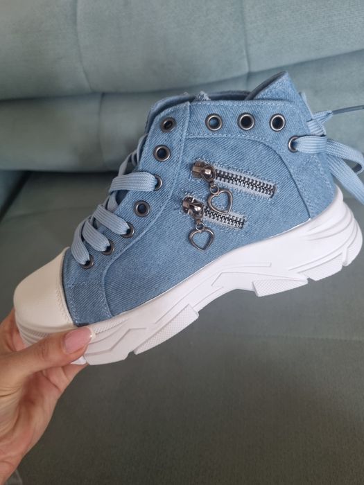 Джинсовые , Кроссы, Кеды