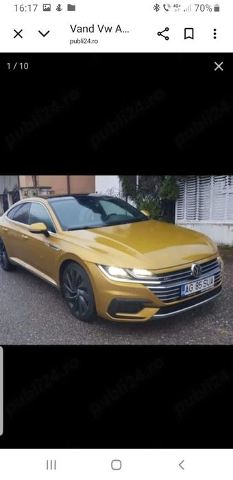Volkswagen Arteon VW Arteon 2.0 TSI 280 CP R-Line 4Motion