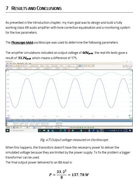 Vând bloc amplificare 2x130W