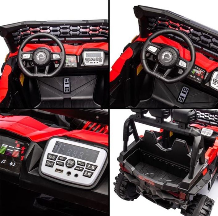 Двуместен акумулаторен off-road джип