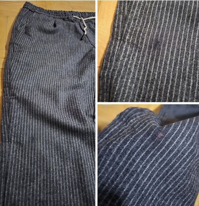 Pantaloni Lux Boggi Milano, Lână Premium, Slim Fit, Bărbați - 48