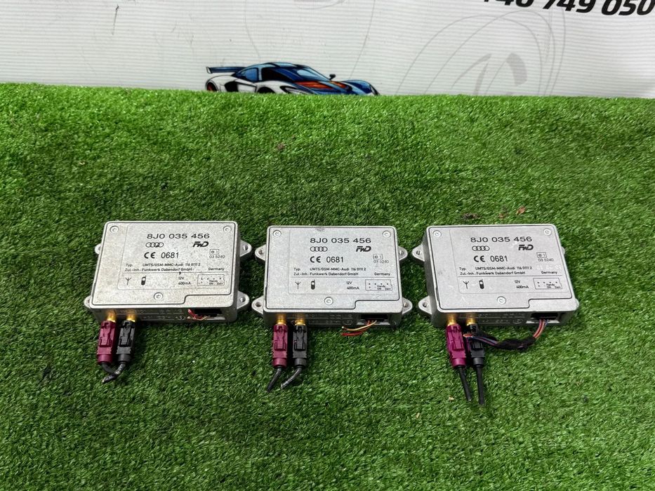 AMPLIFICATOR ANTENA (3 BUC.) AUDI A4 AVANT 2.0 DIESEL 2009 2009-2016 AUDI A6 C6 SEDAN 2.0 DIESEL 2009 2006-2010 COD OEM 8J0035456