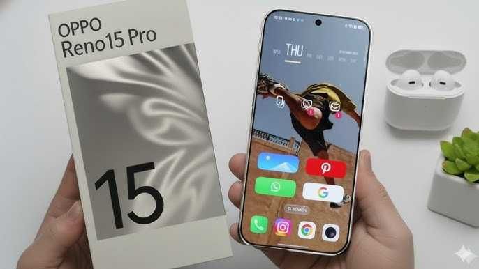 Oppo Reno 15 Pro Dual sim 5G 6500mAh батерия, мултиезичен с Play Store