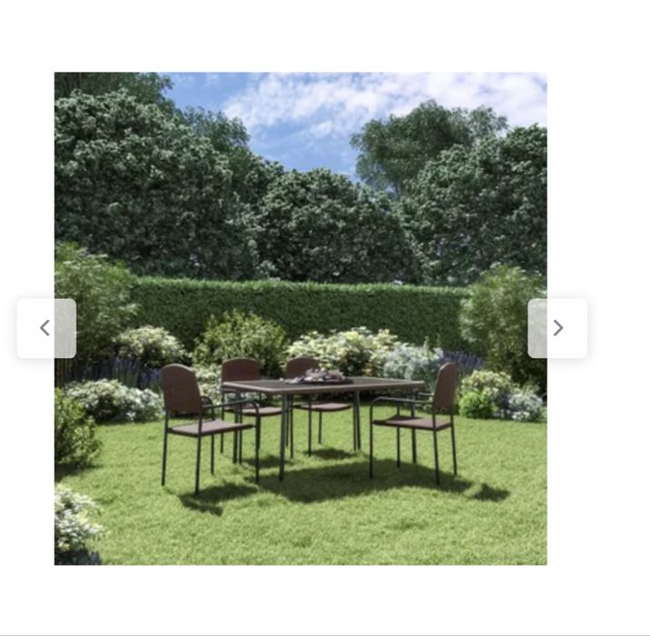 Set Masa Gradina Zena + scaune