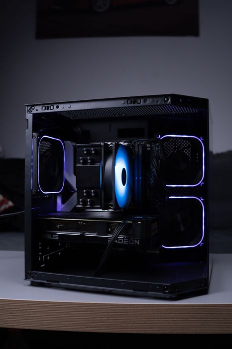 PC Gaming AMD Ryzen 5500,16GB DDR4,512GB SSD+500GB HDD,GTX 1070 8GB