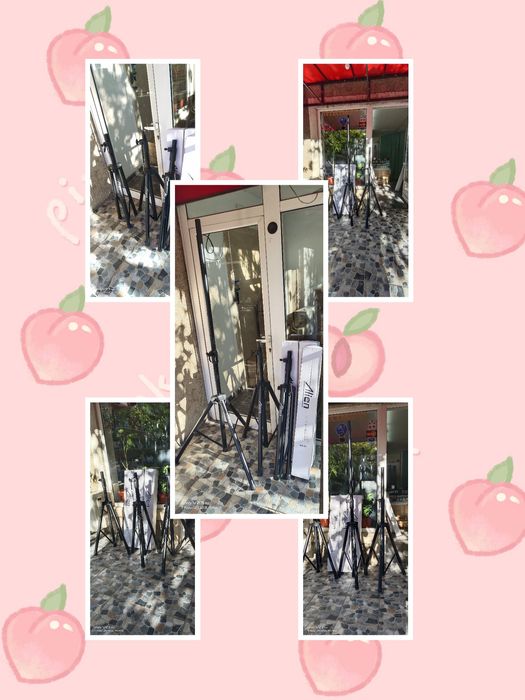 Vând stative boxe  din otel rezistente 60kg