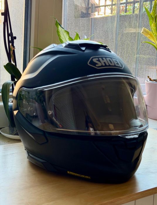 Casca Moto SHOEI GT-AIR 3 Matt Black | Intercom CARDO inclus