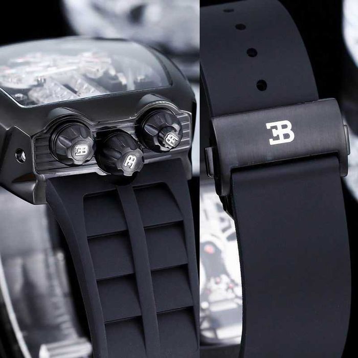 Aвтоматичен мъжки часовник Jacob & Co. Bugatti Chiron W-16