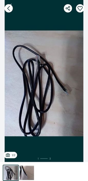 Cablu UTP CAT5E mufat Hoff, 26 AWG, negru, 1.5 m