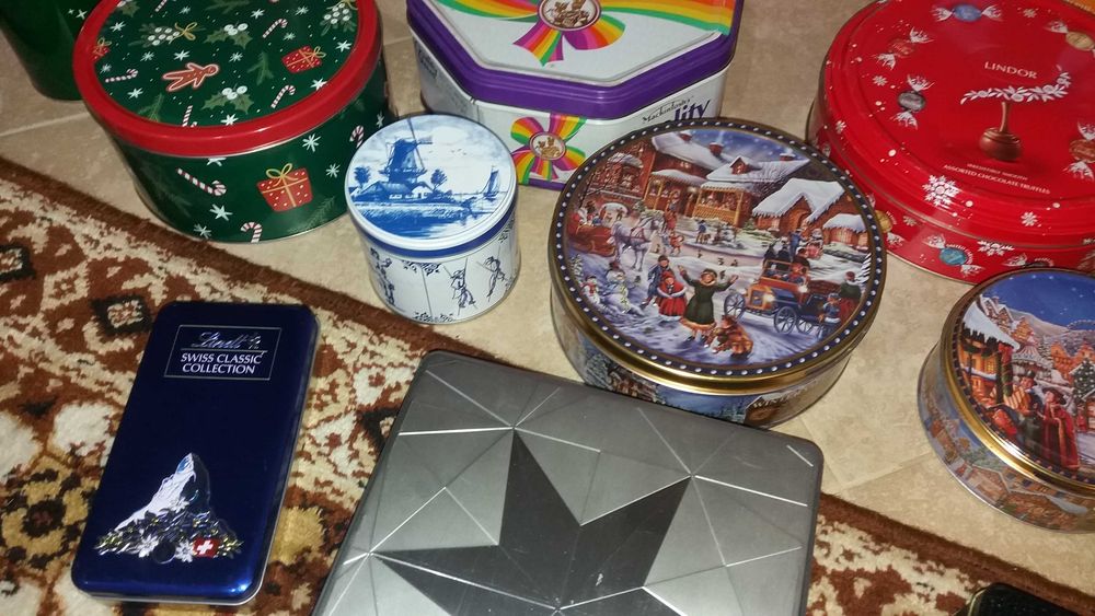 колекционерски метални кутии 25броя за 20лв