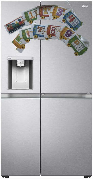 Цифри - магнитни карти влакче