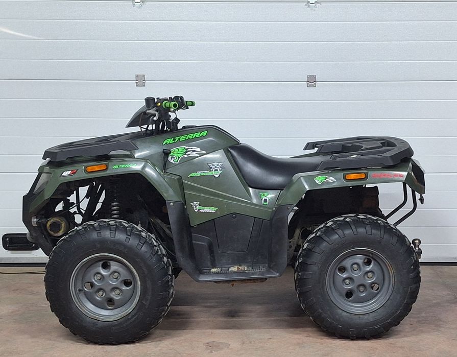 Atv 4x4 imatriculat RO nr negru (ARCTIC CAT 400)