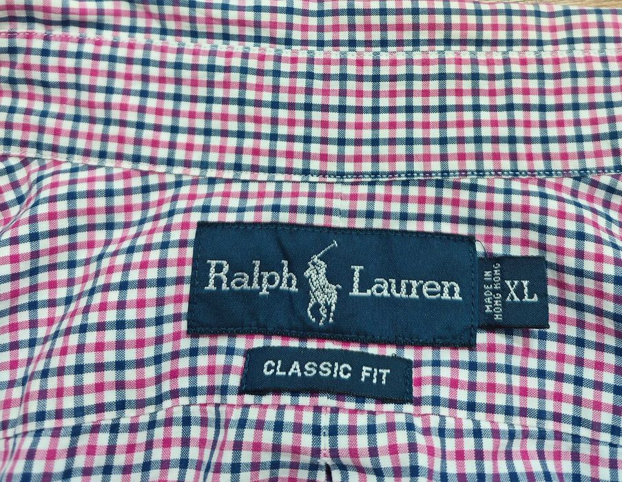 Ralph Lauren Оригинална мъжка карирана риза с къс ръкав размер XL