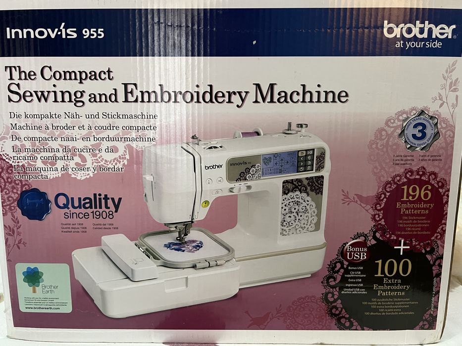 Masina de cusut si brodat computerizata Brother Innov-is 955