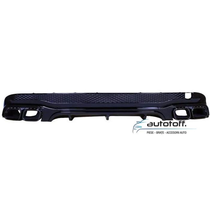 Difuzor bara spate Mercedes E-Class C207 Facelift (13-16) E63 Design Full Black