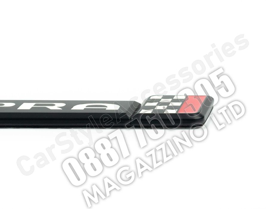 Seat Cupra Емблема Хром или Черен Мат за Задна Броня Калник