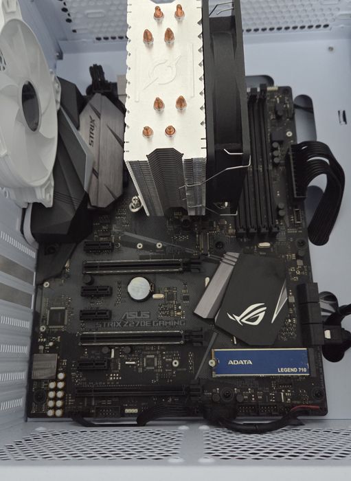 Kit  ASUS z270e + i7 7700K + SSD 512nou + cooler nou – gata de folosit