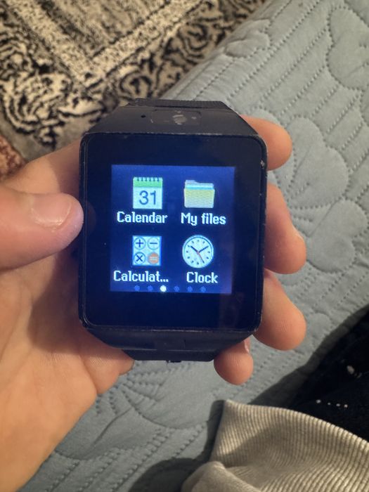 Ceas inteligent smartwatch cu slot slim si camera