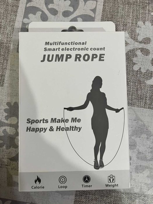 Скакалка со  электронным счетчиком НОВАЯ!