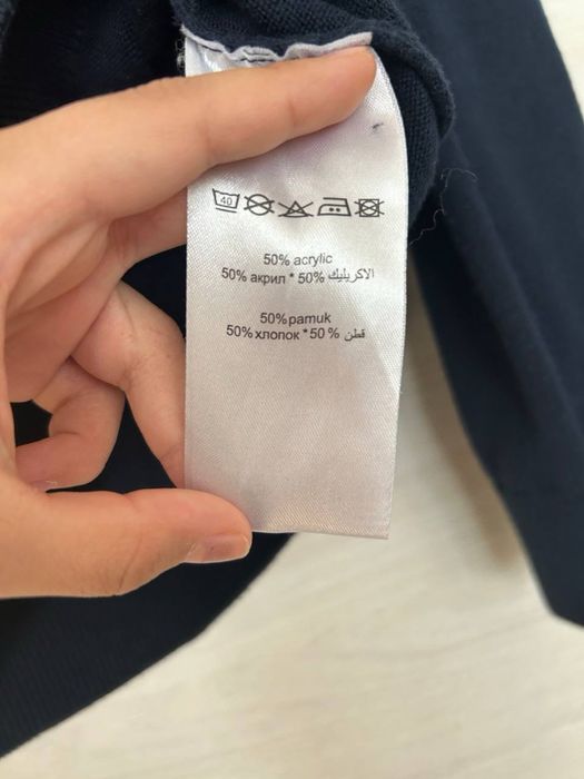 Школьный джемпер, кофта синяя 146