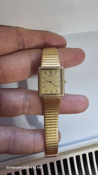Ceas dama Seiko gold plated
