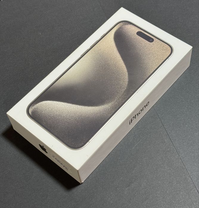 Cutie IPhone 15 pro Natural Titanium 128 GB