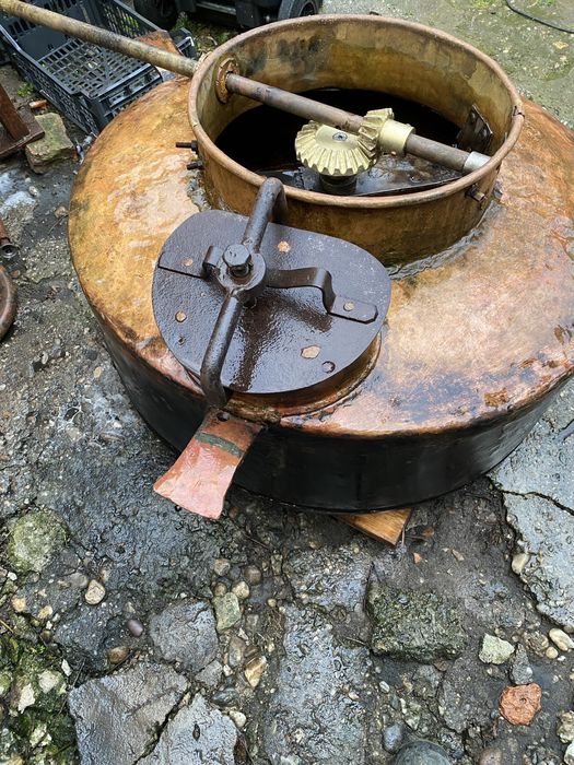 Cazan 180 l cupru de facut tuica,palinca