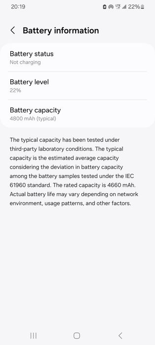 Samsung s21 plus. LLA