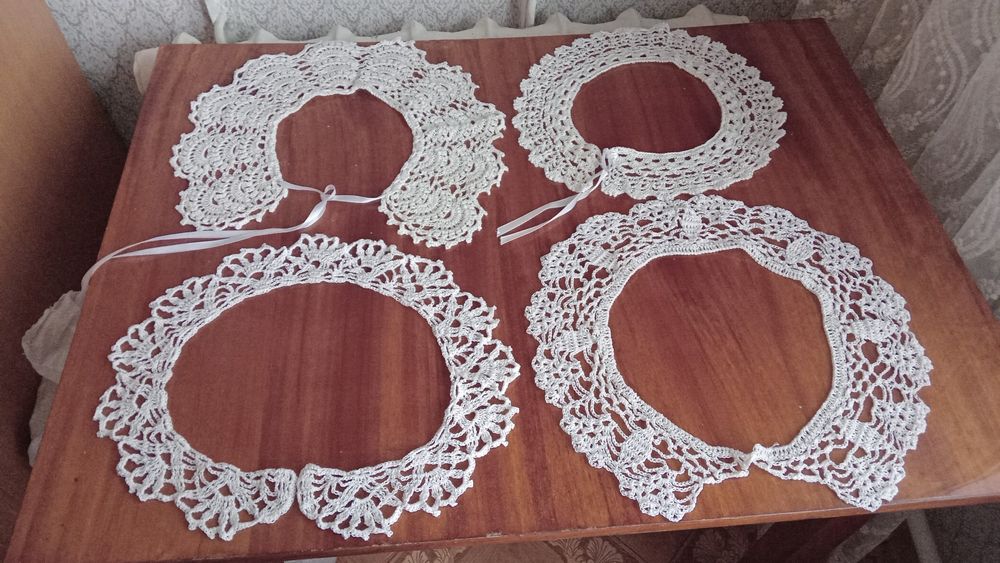 Воротнички ручная работа