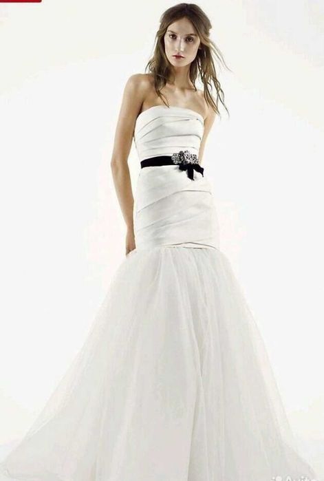 Vera wang платье свадебное новое размер M, 44 оригинал из Америки