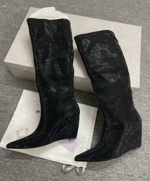 Cizme Jimmy Choo cu strasuri