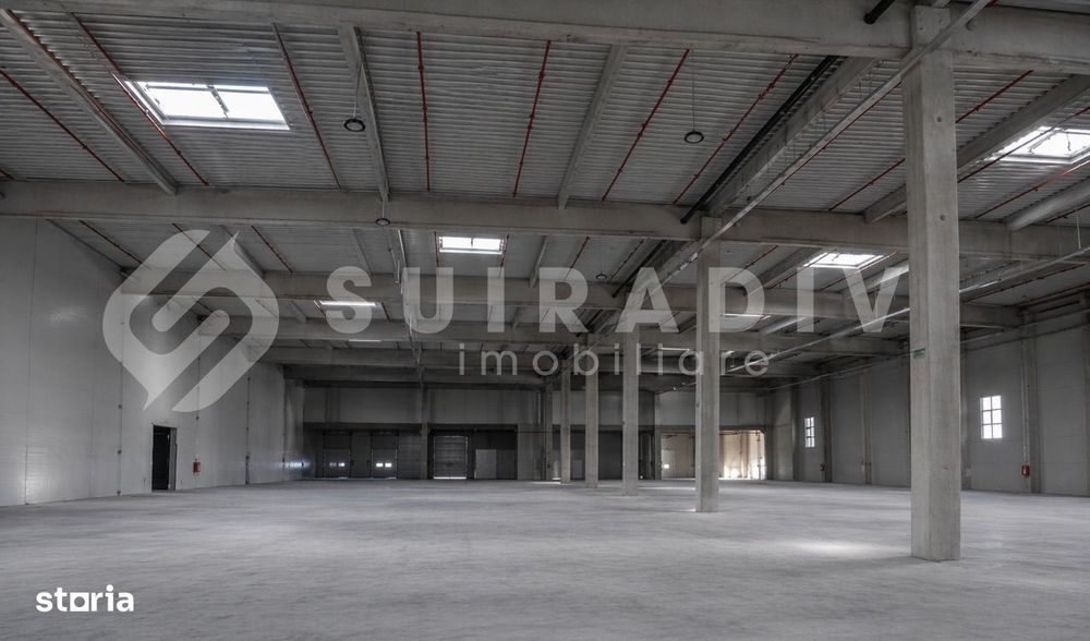Modul hala de inchiriat in zona autostrazii din Gilau