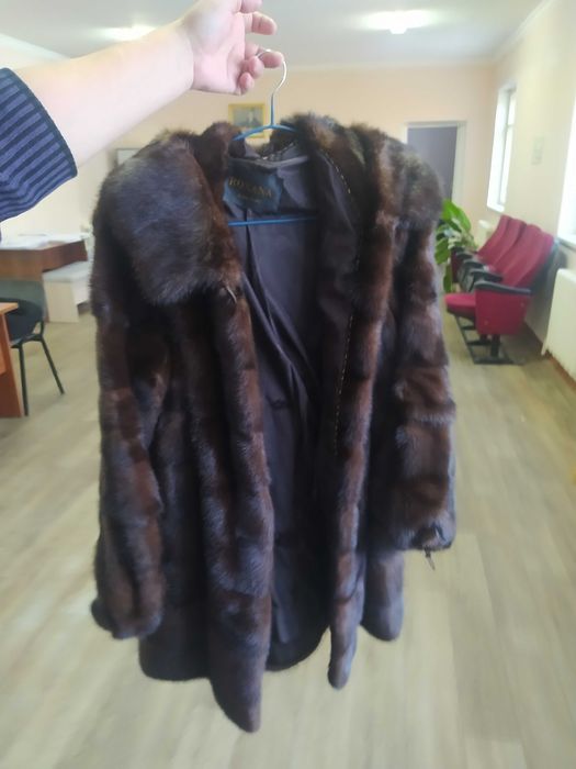 Норковая шуба б/у