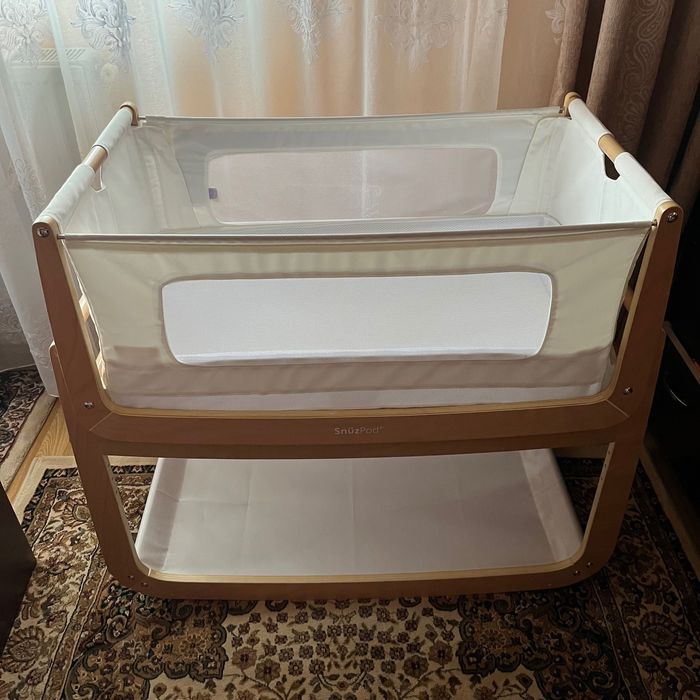 Snüz Pătuț pentru bebeluși SnuzPod 4 Natural