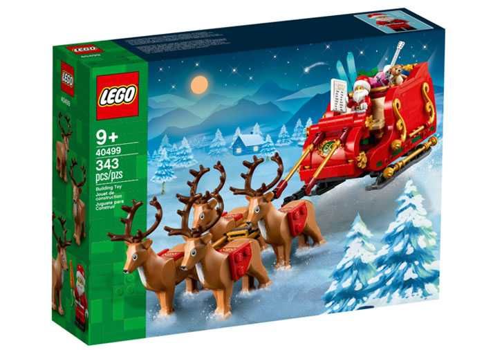 Colectie LEGO seturi Craciun Christmas iarna