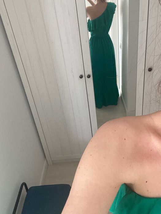 Rochie lunga verde 40