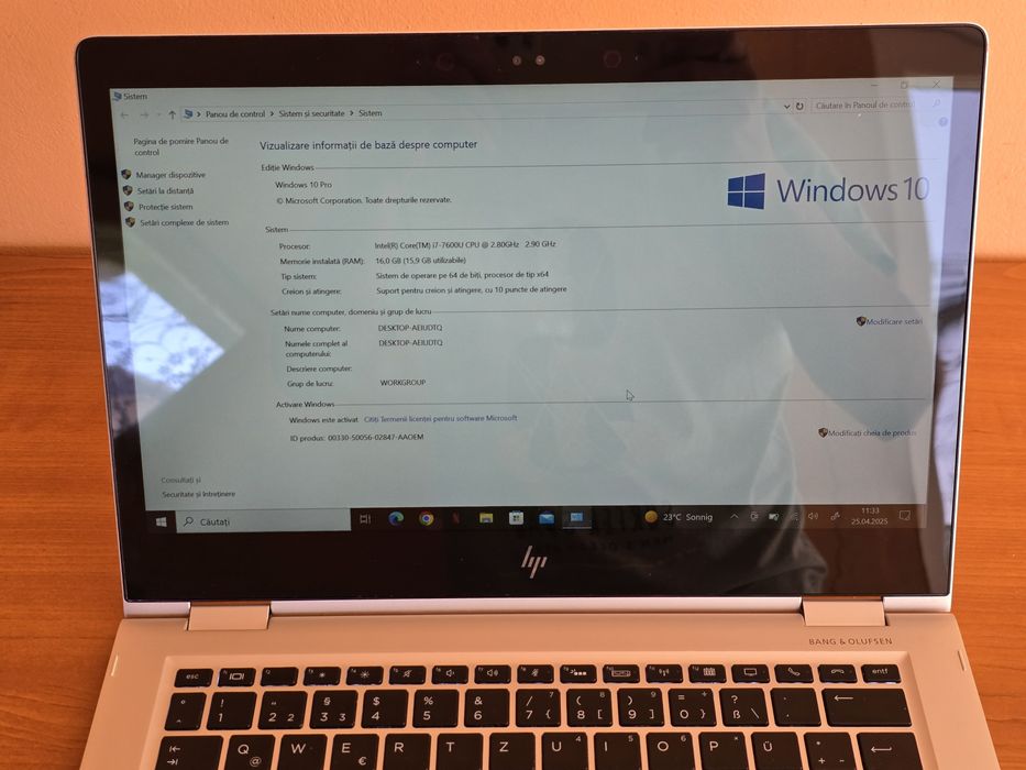 HP EliteBook  | Intel i7 | 16GB RAM | 512GB SSD | Touchscreen | B&O