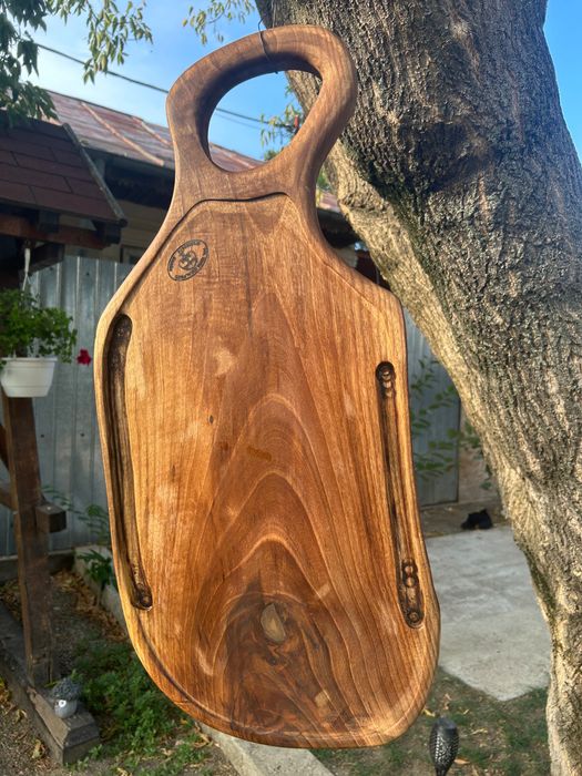 Tocator lemn nuc, cires sau fag