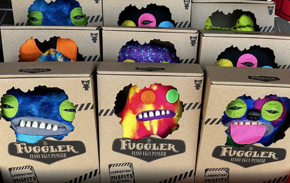 Fuggler  плюшена играчка/Фъглер/Fuggler ugly monster