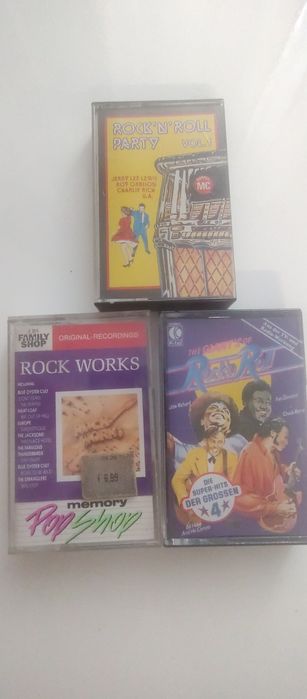 Lot casete audio rock'n roll oldies