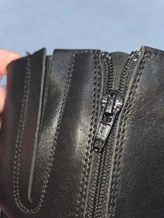 Cizme piele naturala marimea 39 negre – 5th Avenue