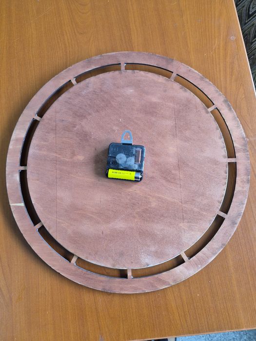 Часы настенные, крафтовые