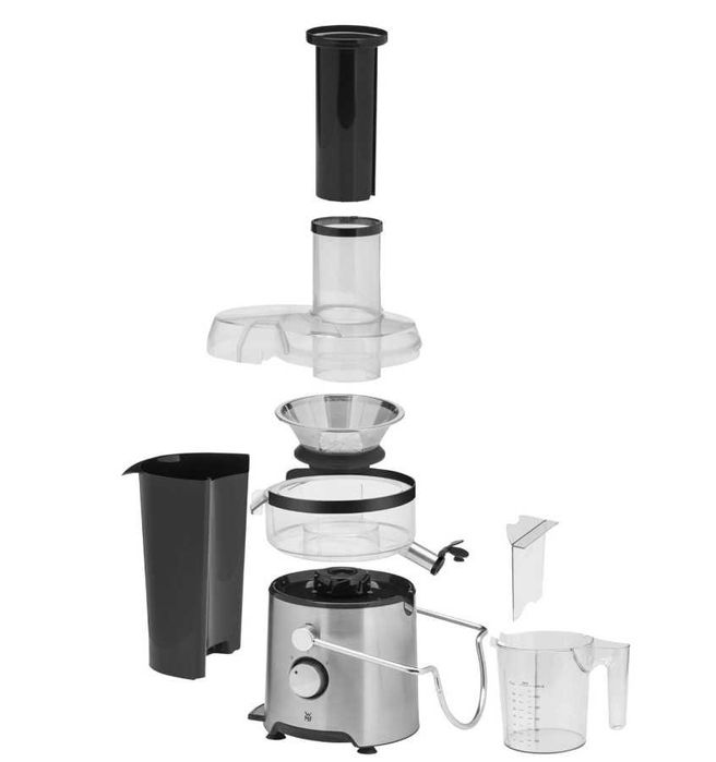 Storcator de fructe WMF Kult X, 500 W, 2 viteze, inox
