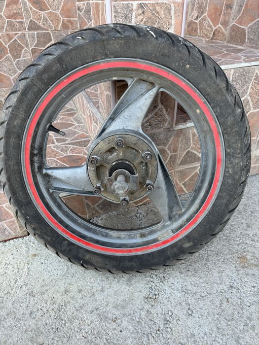Roata spate motoreta kawasaki