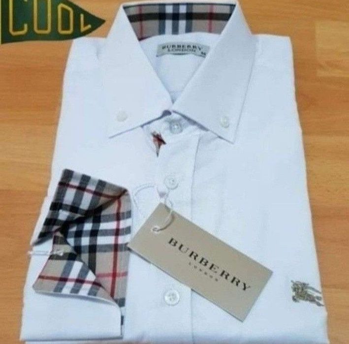 Camasi Burbbery slim fit, bumbac,logo ,marimi, S M L XL 2XL