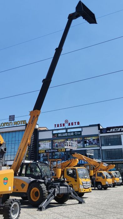 Telescopli pagruschik 18 metrli 5 tonna yuk kotaradi