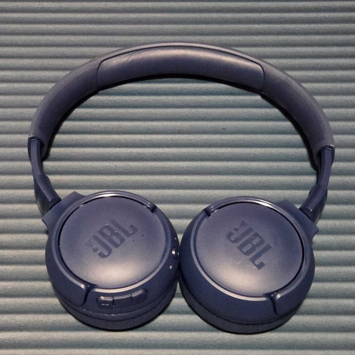 Casti audio wireless on-ear JBL Tune 520BT, Albastru