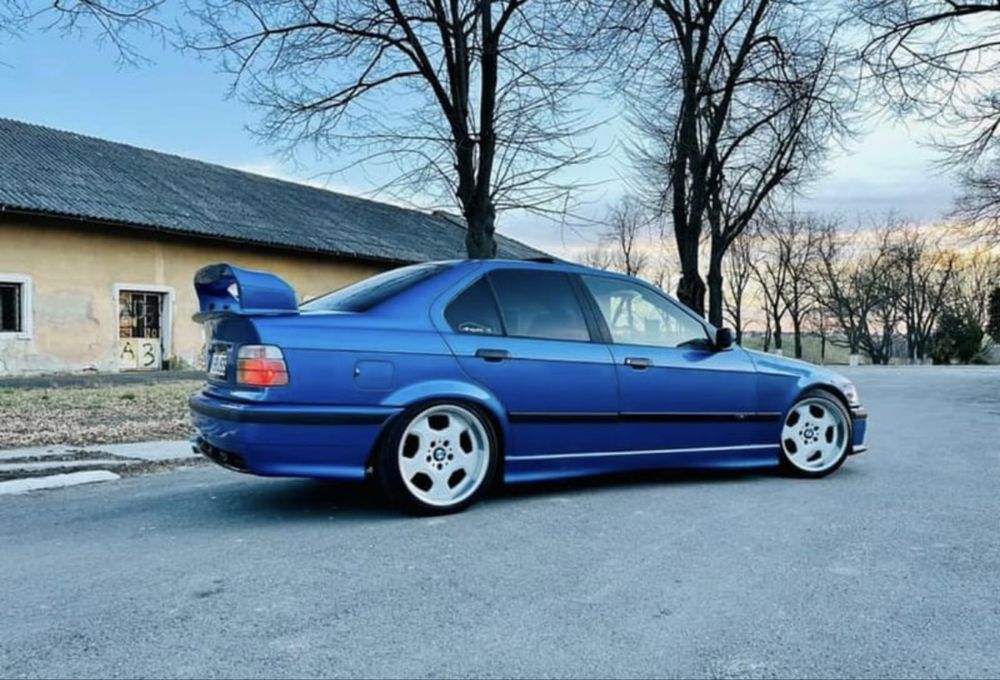 Negru lucios BMW E36 eleron LTW GT portbagaj cu Inaltatoare