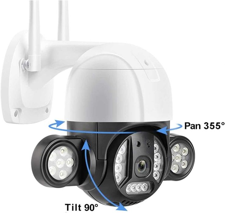 А10 5мп ICSEE Външна охранителна камера WiFi IP Camera Infrared