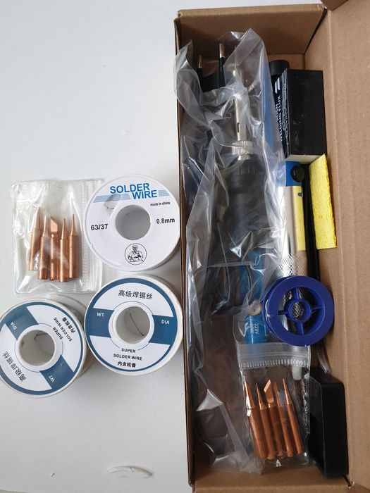 Паяльник 60 вт.Комплект